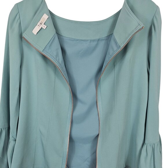 Womens 4 Robins Egg Blue Whimsigoth Fairycore Boho Cottagecore Summer Blouse Top - Picture 3 of 12